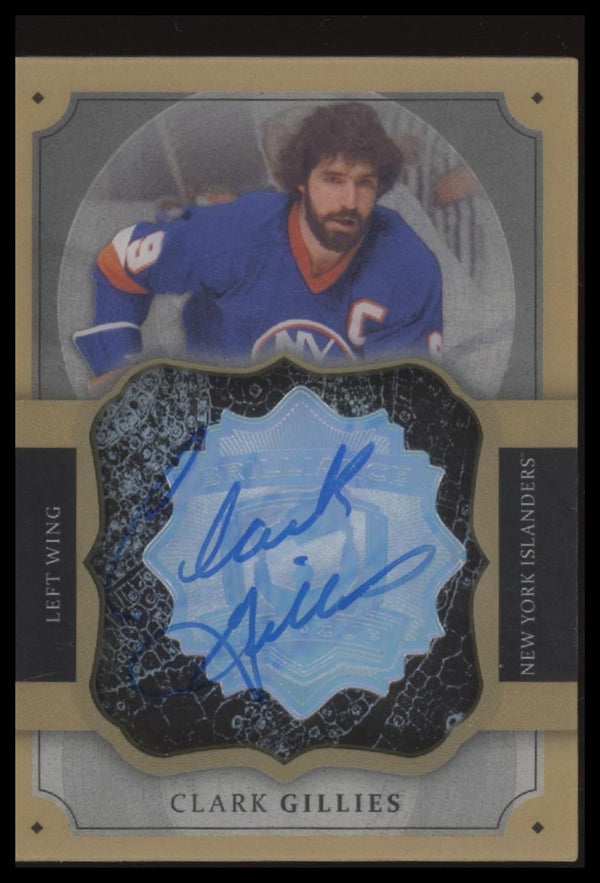 2013 UPPER DECK THE CUP CLARK GILLIES B-GI BRILLIANCE AUTOGRAPH ISLANDERS