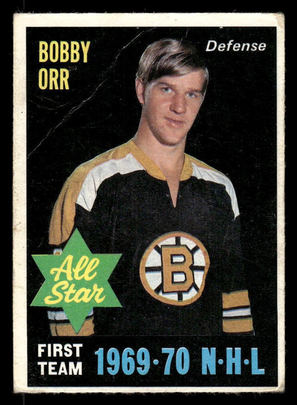 1970 O-PEE-CHEE BOBBY ORR 236b GOOD HOCKEY BOSTON BRUINS