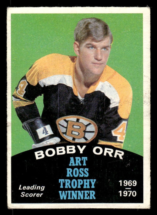 1970 O-PEE-CHEE BOBBY ORR 249 VG HOCKEY BOSTON BRUINS