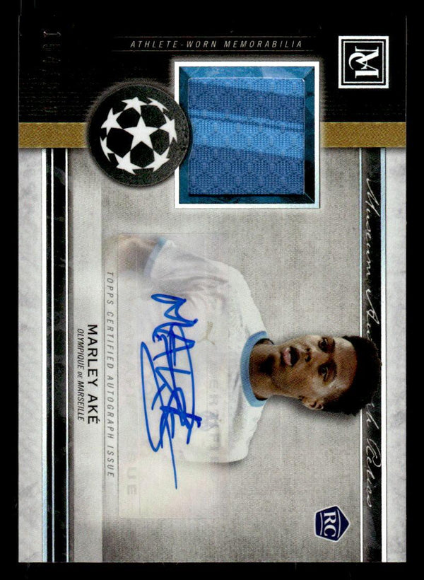 2020 TOPPS MUSEUM COLLECTION UCL MARLEY AK?AUTOGRAPH RELICS /250 MARSEILLE