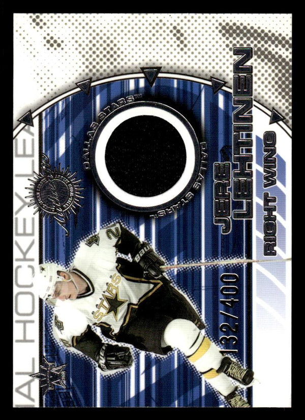 2000 PACIFIC VANGUARD JERE LEHTINEN GAME JERSEY JAMIE LANGENBRUNNER /400 STARS