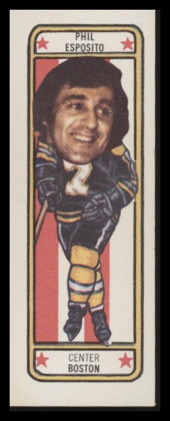 1975 NABISCO SUGAR DADDY PHIL ESPOSITO 11 NRMT HOCKEY BOSTON BRUINS