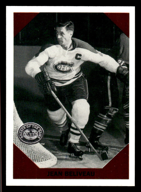 2001 FLEER GREAT GAME JEAN BELIVEAU 2MINT RETROSPECTION HOCKEY MONTREAL CANADIEN