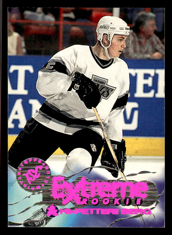 1995 STADIUM CLUB AKI-PETTERI BERG ER201 MINT RC HOCKEY LOS ANGELES KINGS