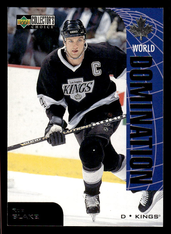 1997 COLLECTOR'S CHOICE ROB BLAKE W13 MINT WORLD DOM HOCKEY LOS ANGELES KINGS