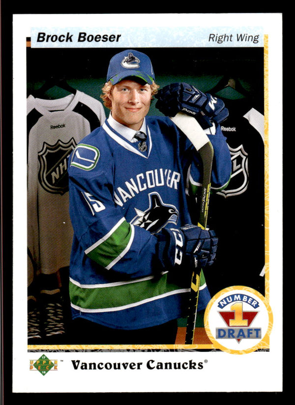2017 SP AUTHENTIC BROCK BOESER RDP-BB MINT RETRO DRAFT HOCKEY VANCOUVER CANUCKS