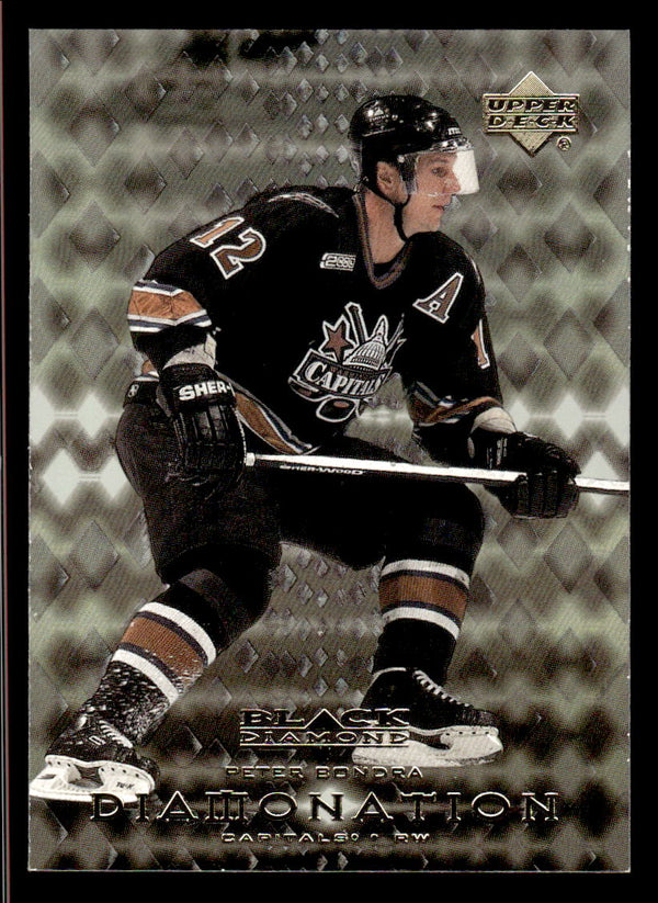 1999 UPPER DECK BLACK DIAMOND PETER BONDRA D17 MINT HOCKEY WASHINGTON CAPITALS
