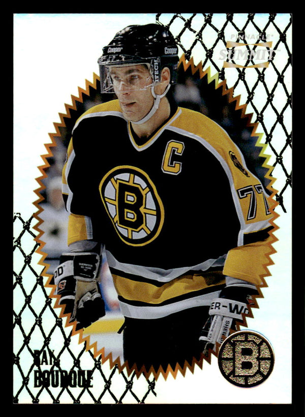 1996 PINNACLE SUMMIT RAY BOURQUE 141 MINT PREMIUM STOCK HOCKEY BOSTON BRUINS