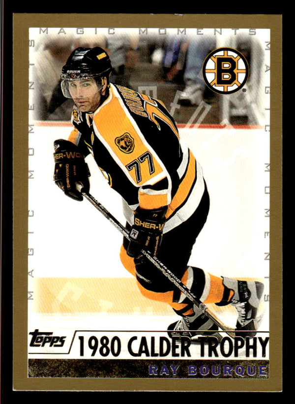 1999 TOPPS RAY BOURQUE 276e MINT 5-TIME NORRIS TROPHY WIN HOCKEY BOSTON BRUINS