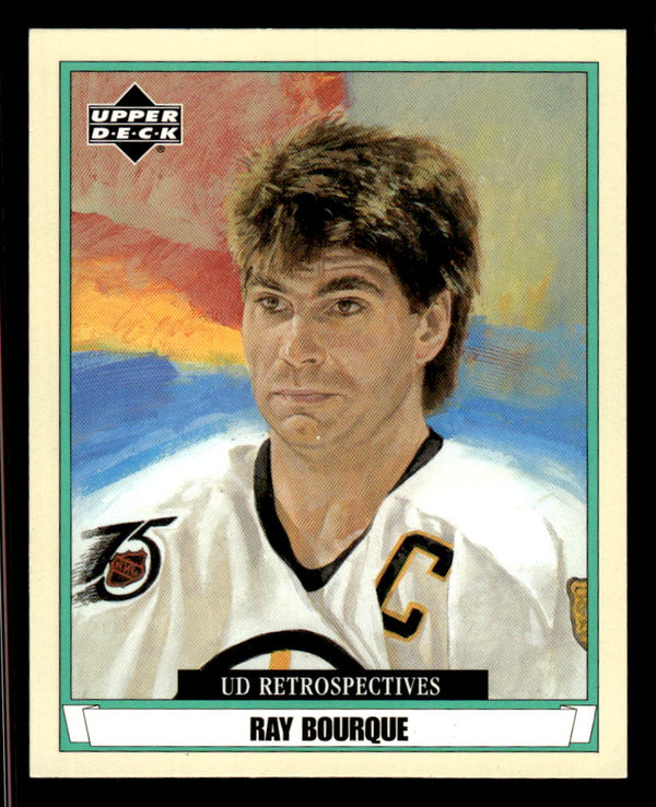 2002 UPPER DECK ARTISTIC IMPRESSIONS RAY BOURQUE R5 MINT HOCKEY BOSTON BRUINS