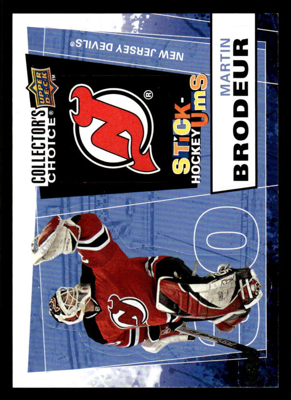 2008 COLLECTOR'S CHOICE MARTIN BRODEUR UMS16 MINT HOCKEY NEW JERSEY DEVILS