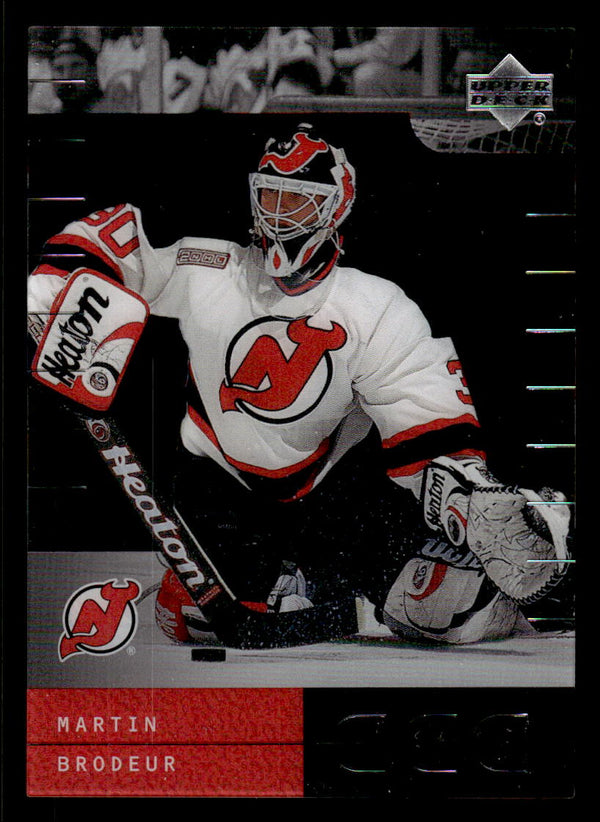 2000 UPPER DECK HEROES MARTIN BRODEUR TM6 MINT HOCKEY NEW JERSEY DEVILS