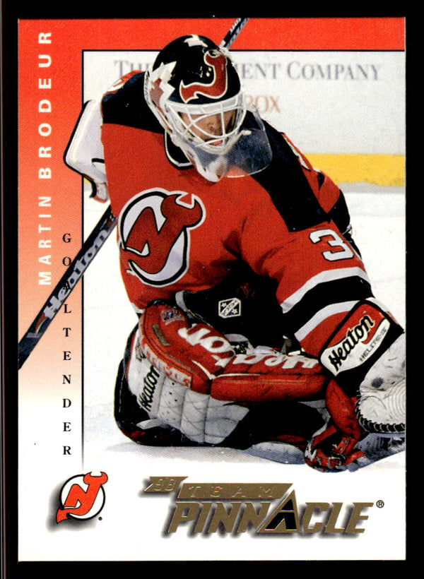 1997 PINNACLE MARTIN BRODEUR H7 MINT COLLECTOR'S CLUB TEAM PINNACLE HOCKEY NEW JERSEY DEVILS