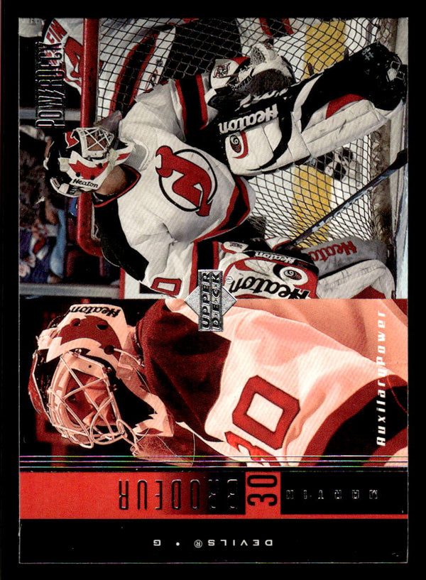 1999 UPPER DECK POWERDECK MARTIN BRODEUR AUX14 MINT HOCKEY NEW JERSEY DEVILS