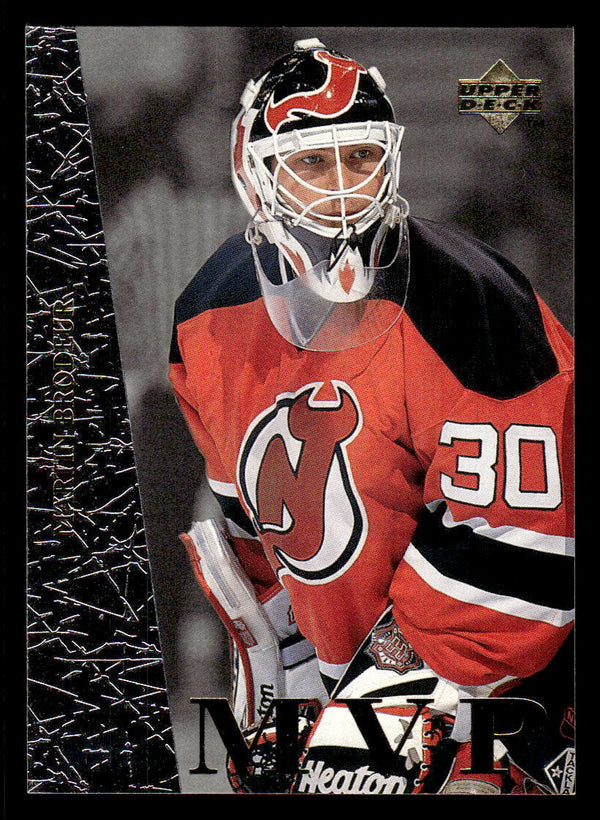 1996 COLLECTORS CHOICE MARTIN BRODEUR UD21 MINT MVP HOCKEY NEW JERSEY DEVILS