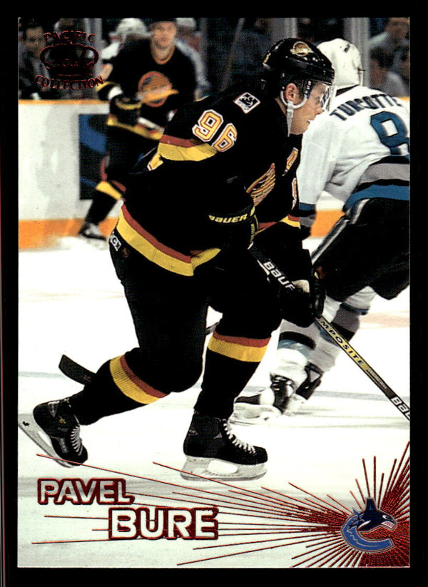 1997 PACIFIC CROWN COLLECTION PAVEL BURE 96 MINT COPPER HOCKEY VANCOUVER CANUCKS