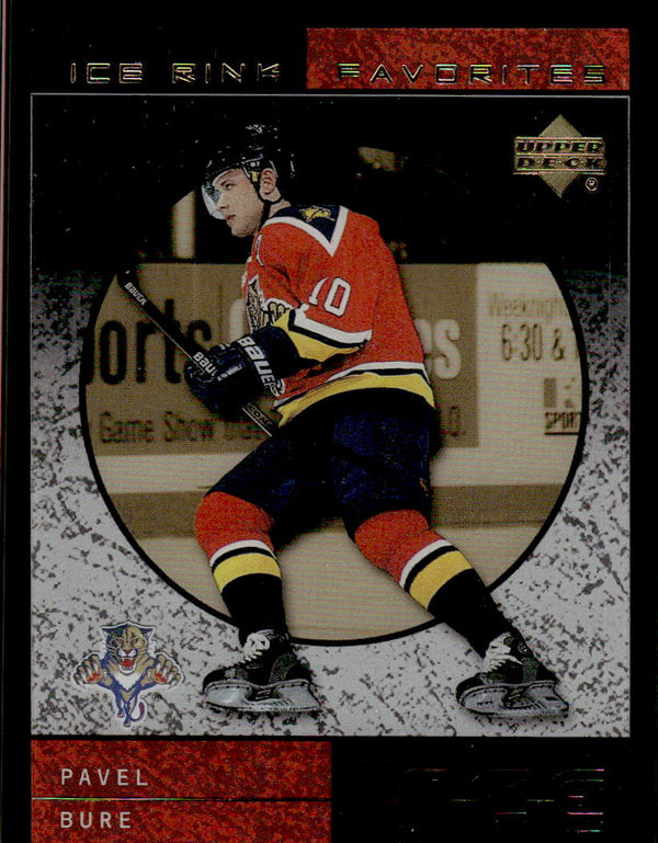 2000 UPPERDECK ICE PAVEL BURE FP6 MINT ICE RINK FAVORITES HOCKEY FLORIDA PANTHER