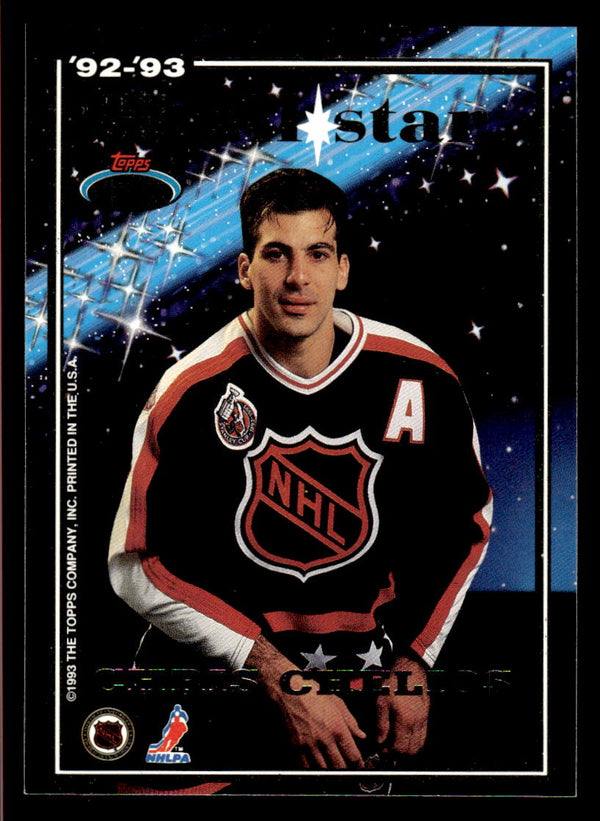 1993 STADIUM CLUB CHRIS CHELIOS NNO MINT AL IAFRATE ALL-STARS NEW YORK KNICKS