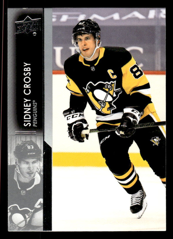 2021 UPPER DECK SIDNEY CROSBY 141 MINT HOCKEY PITTSBURGH PENGUINS