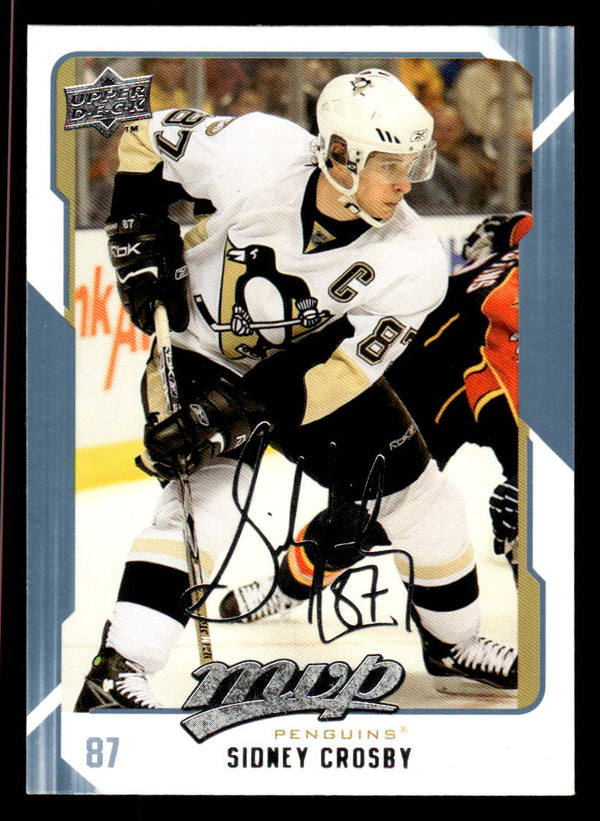 2008 UPPER DECK MVP SIDNEY CROSBY 231 MINT HOCKEY PITTSBURGH PENGUINS