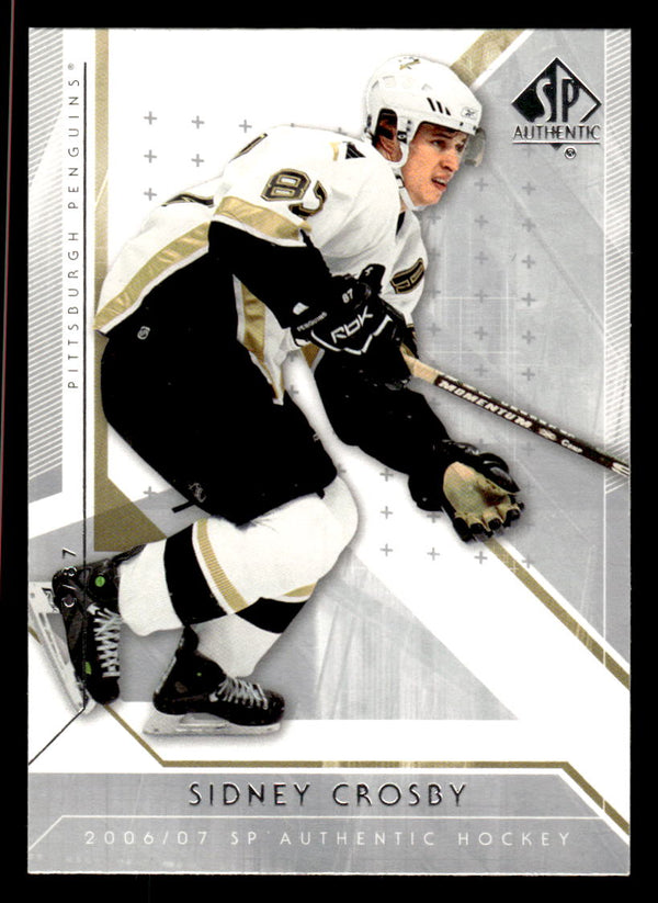 2006 SP AUTHENTIC SIDNEY CROSBY 20 MINT HOCKEY PITTSBURGH PENGUINS