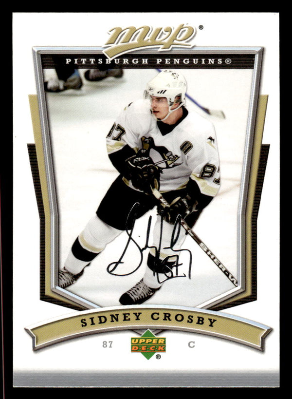 2007 UPPER DECK MVP SIDNEY CROSBY 300 MINT HOCKEY PITTSBURGH PENGUINS