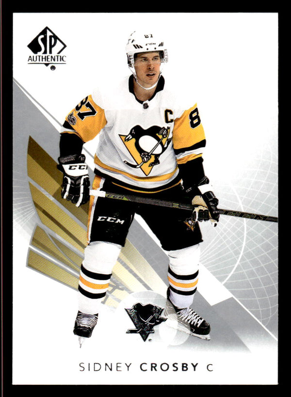 2017 SP AUTHENTIC SIDNEY CROSBY 45 MINT HOCKEY PITTSBURGH PENGUINS