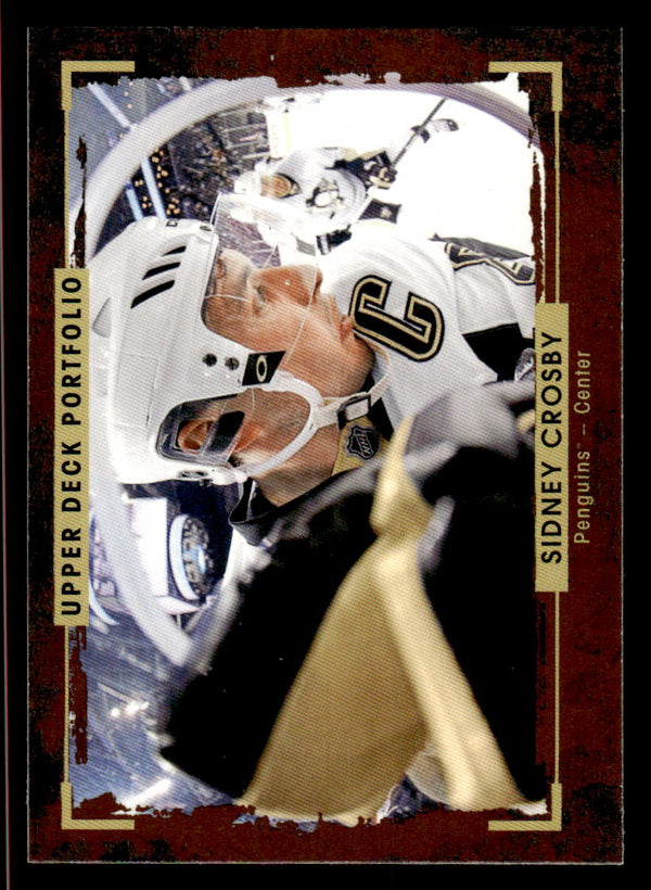 2015 UPPER DECK PORTFOLIO SIDNEY CROSBY 127 MINT HOCKEY PITTSBURGH PENGUINS