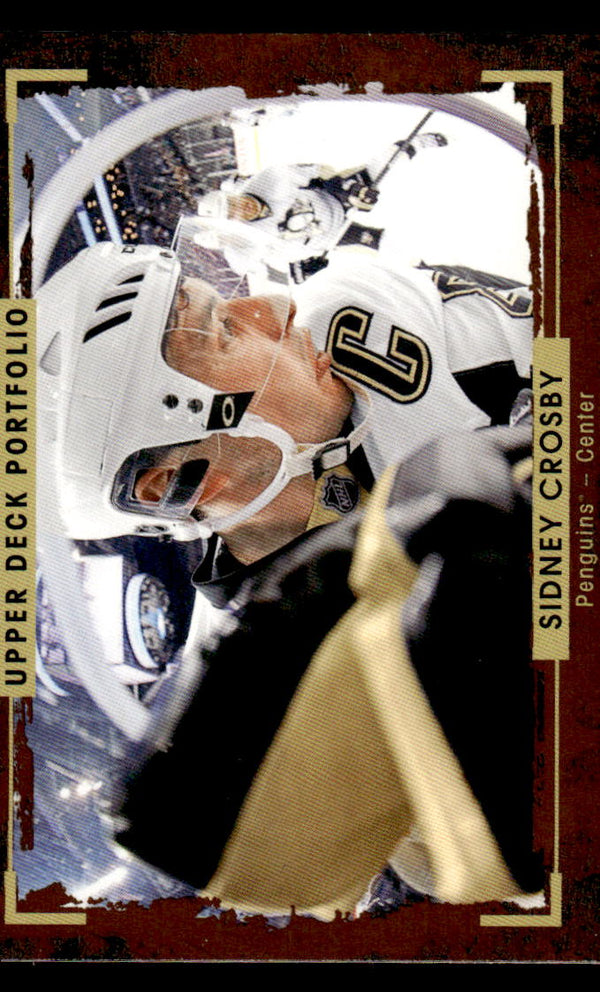 2015 UPPER DECK PORTFOLIO SIDNEY CROSBY 127 MINT HOCKEY PITTSBURGH PENGUINS