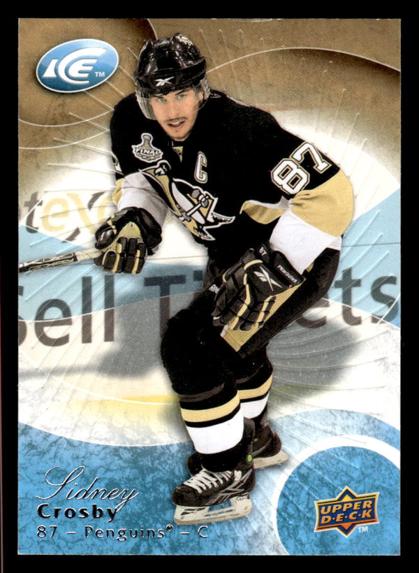 2009 UPPER DECK ICE SIDNEY CROSBY 12 MINT HOCKEY PITTSBURGH PENGUINS