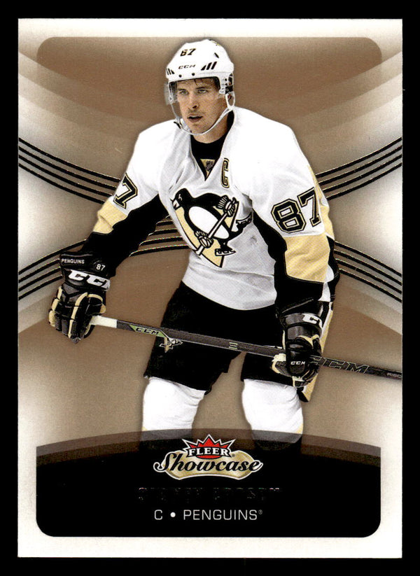 2015 FLEER SHOWCASE SIDNEY CROSBY 50 MINT HOCKEY PITTSBURGH PENGUINS