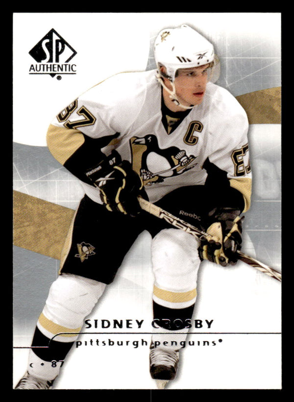 2008 SP AUTHENTIC SIDNEY CROSBY 10 MINT HOCKEY PITTSBURGH PENGUINS