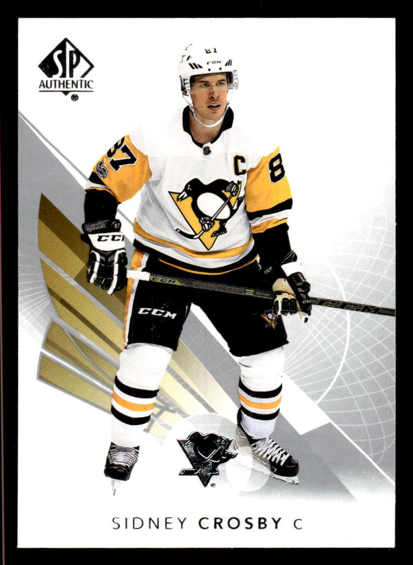 2017 SP AUTHENTIC SIDNEY CROSBY 45 MINT HOCKEY PITTSBURGH PENGUINS