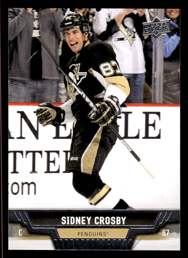 2013 UPPER DECK SIDNEY CROSBY 80 MINT HOCKEY PITTSBURGH PENGUINS