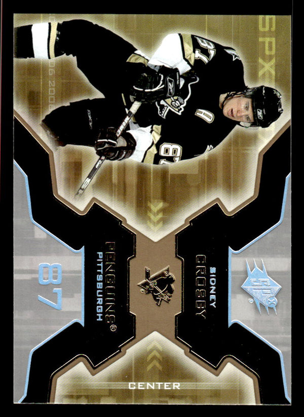 2006 SPX SIDNEY CROSBY 81 MINT HOCKEY PITTSBURGH PENGUINS