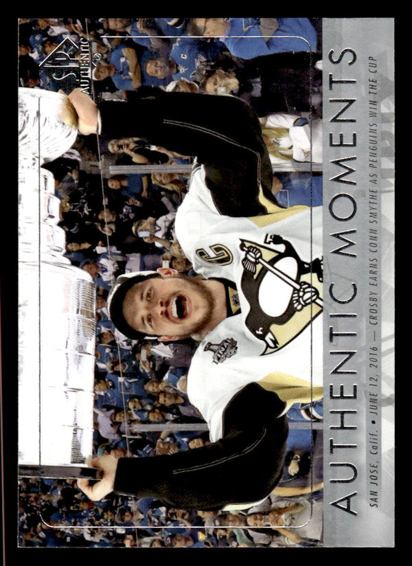 2016 SP AUTHENTIC SIDNEY CROSBY 108 MINT HOCKEY PITTSBURGH PENGUINS