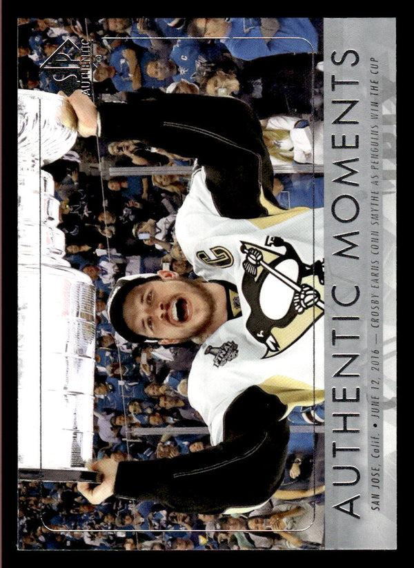 2016 SP AUTHENTIC SIDNEY CROSBY 108 MINT HOCKEY PITTSBURGH PENGUINS