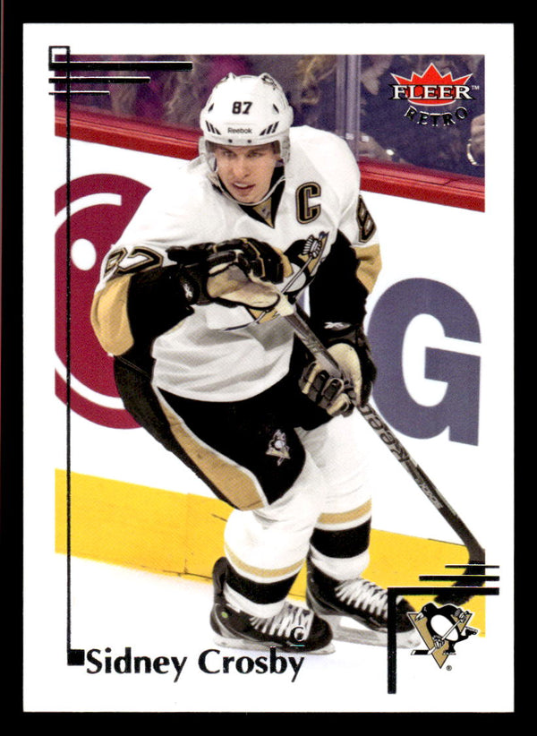 2012 FLEER RETRO SIDNEY CROSBY 28 MINT HOCKEY PITTSBURGH PENGUINS