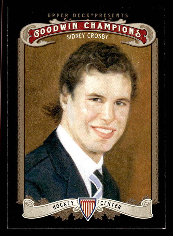 2012 UPPER DECK GOODWIN CHAMPIONS SIDNEY CROSBY 49 NRMT PITTSBURGH PENGUINS