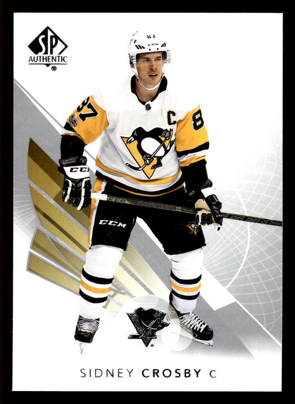 2017 SP AUTHENTIC SIDNEY CROSBY 45 MINT HOCKEY PITTSBURGH PENGUINS