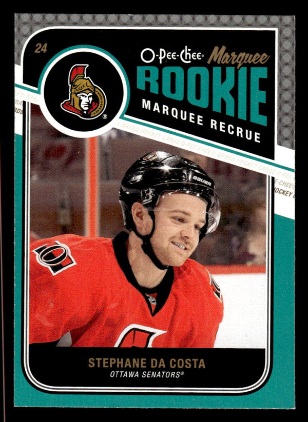 2011 O-PEE-CHEE STEPHANE DA COSTA 568 MINT RC HOCKEY OTTAWA SENATORS