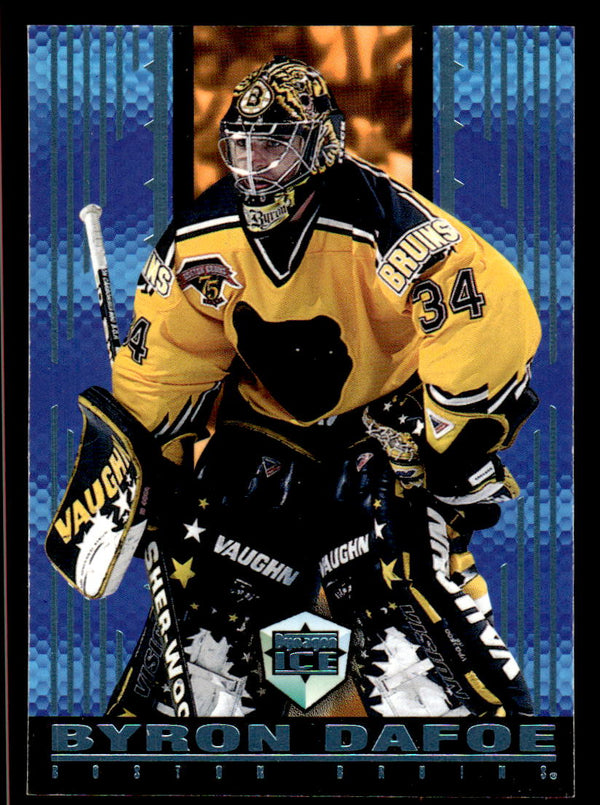 1998 PACIFIC DYNAGON ICE BYRON DAFOE 9 MINT BLUE 7/67 HOCKEY BOSTON BRUINS