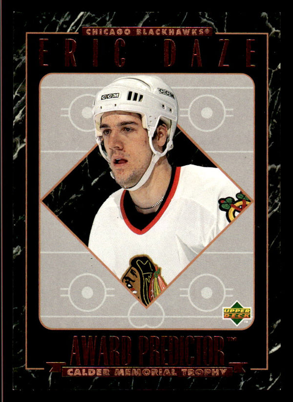 1995 UPPER DECK ERIC DAZE H29 MINT PREDICTORS HOBBY HOCKEY CHICAGO BLACKHAWKS