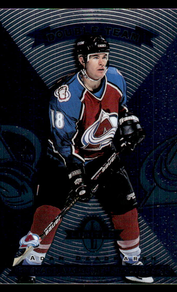 1997 DONRUSS LIMITED JOE SAKIC 132 MINT ADAM DEADMARSH HOCKEY COLORADO AVALANCHE