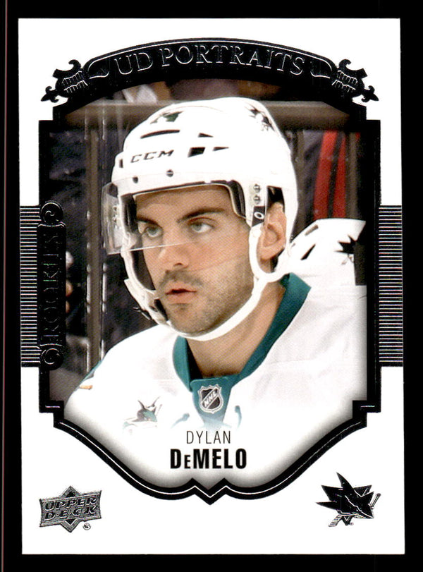 2015 UPPER DECK DYLAN DEMELO P-96 MINT UD PORTRAITS HOCKEY SAN JOSE SHARKS