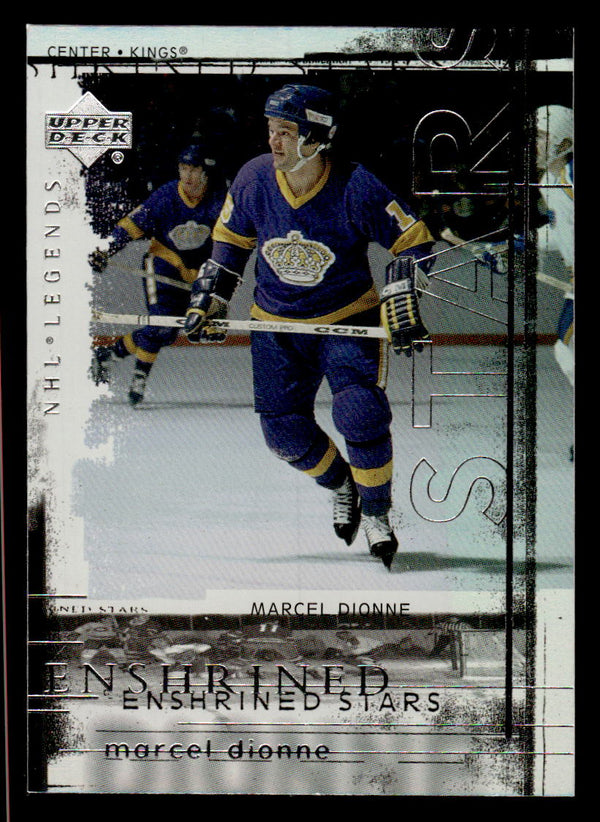2000 UPPER DECK LEGENDS MARCEL DIONNE ES5 MINT ENSHRINED STARS LOS ANGELES KINGS