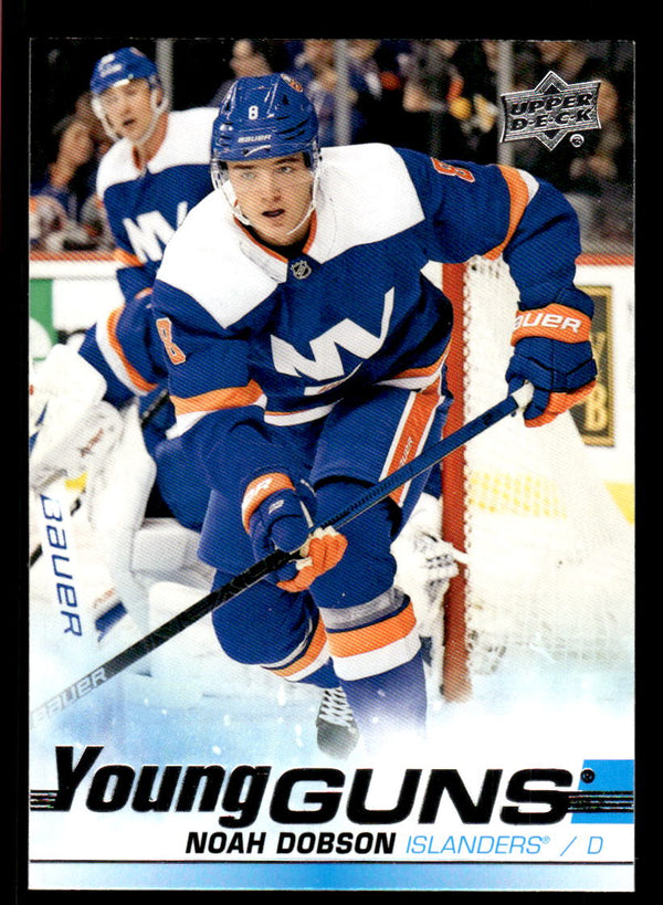 2019 UPPER DECK NOAH DOBSON 481 MINT RC HOCKEY NEW YORK ISLANDERS