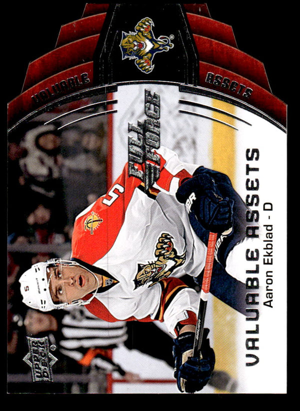 2015 UPPER DECK FULL FORCE AARON EKBLAD V-AE MINT VALUABLE ASSETS PANTHERS