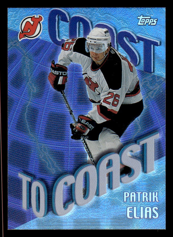 2002 TOPPS PATRIK ELIAS CC10 MINT COAST TO COAST HOCKEY NEW JERSEY DEVILS
