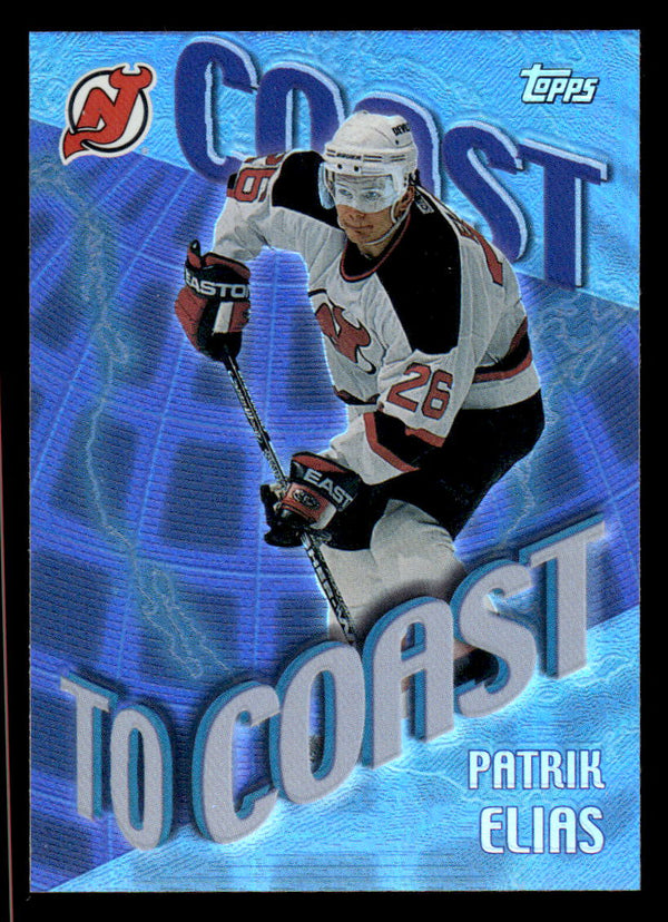 2002 TOPPS PATRIK ELIAS CC10 MINT COAST TO COAST HOCKEY NEW JERSEY DEVILS